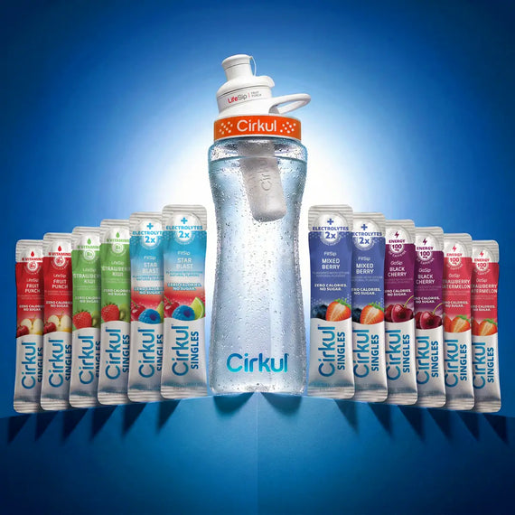 22oz. Plastic Bottle, LifeSip® Fruit Punch, & 18pk Singles J9